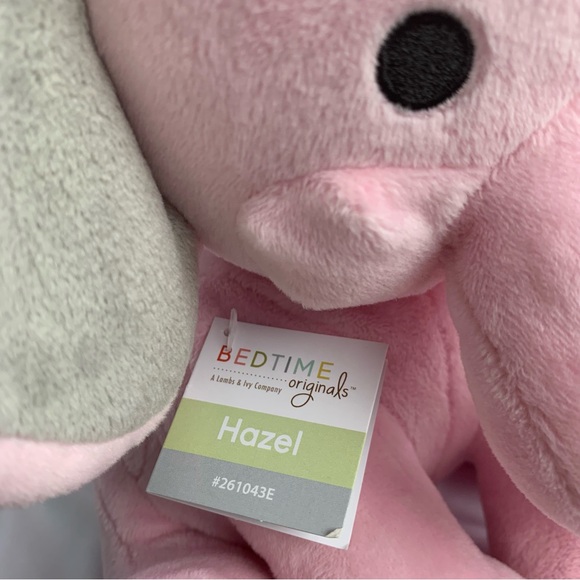 Bedtime Originals “Hazel” Elephant(NWT) perfect for Nursery Decorations; or Gift - Picture 4 of 10